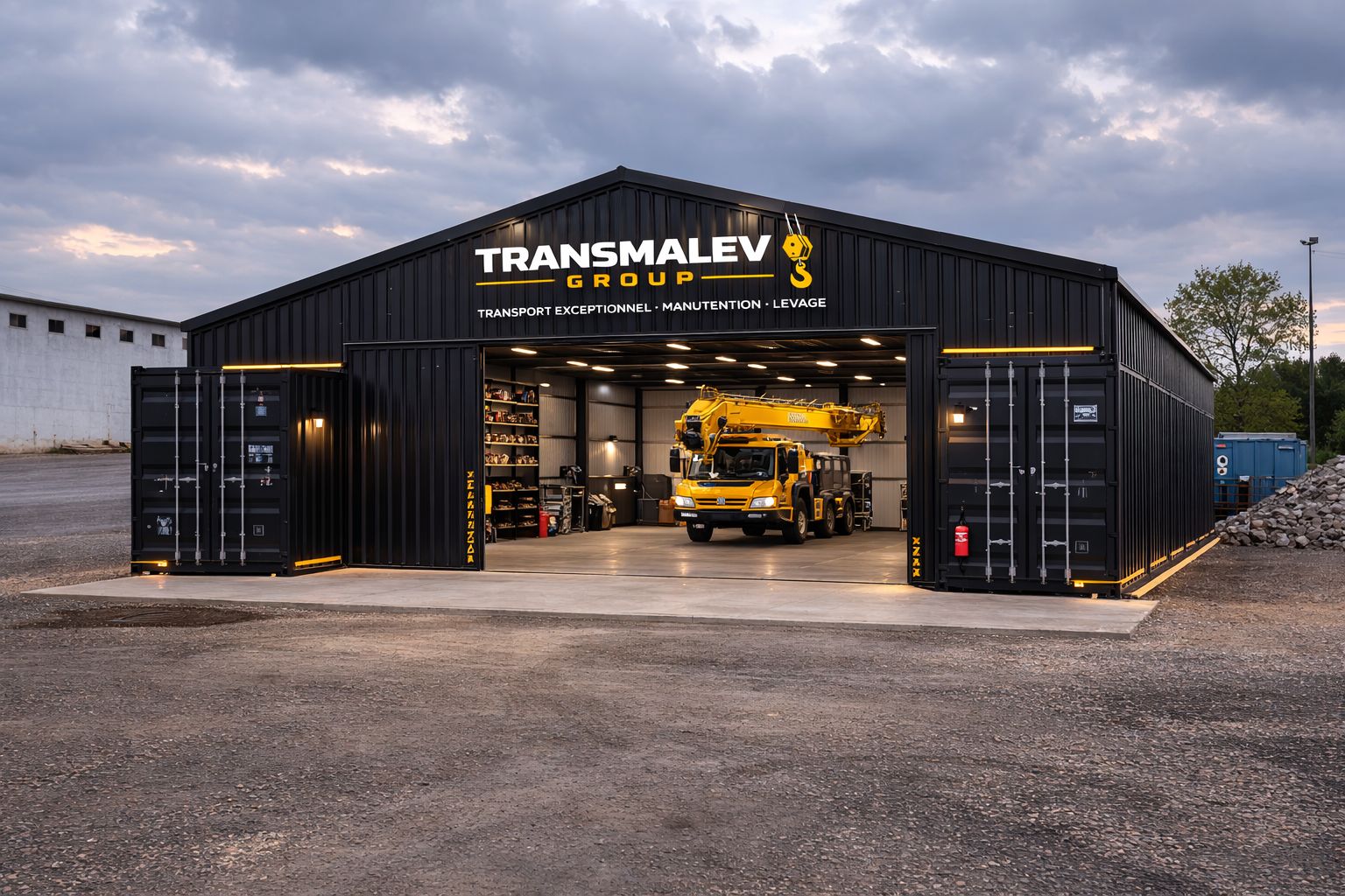 Transmalev atelier logistique